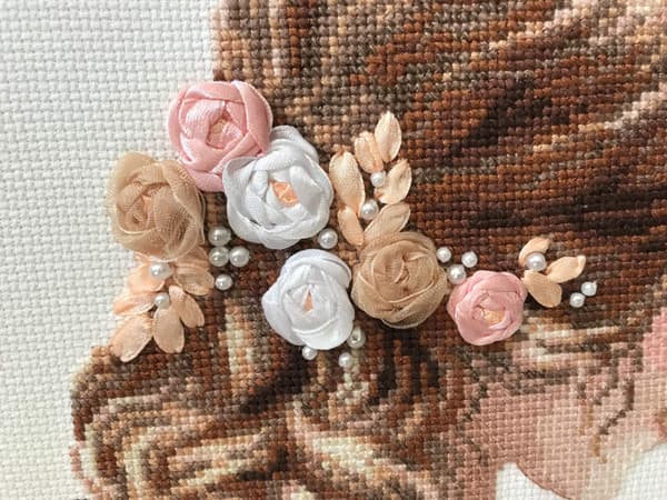 Broderisett Riolis "Romantikk" 25x25 cm