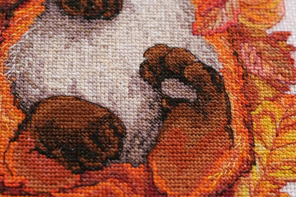 Broderisett Abris Art "Første høsten" 24x36cm