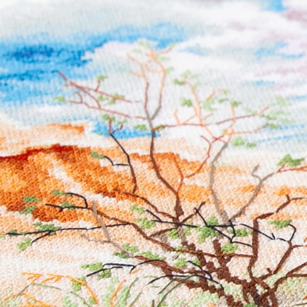 Broderikit Magic Needle "Havsdyner" 26x26 cm