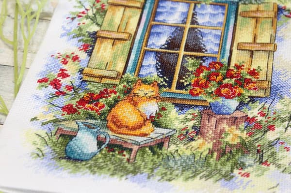 Broderikit MP Studia "Lande-idyl" 19x26 cm