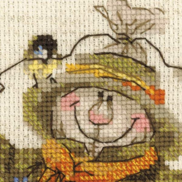 Broderikit Riolis "Välkommen!" 21x30 cm