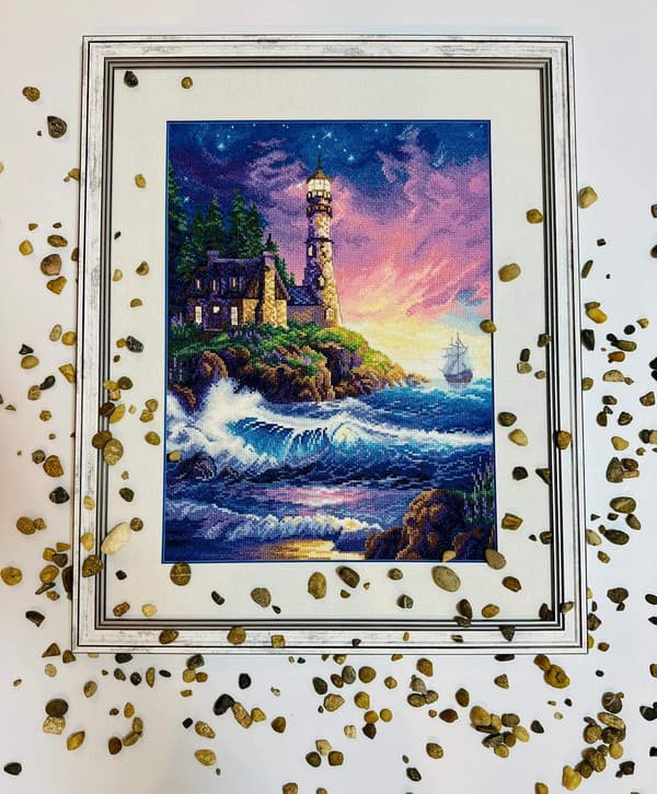 Broderisett Riolis "Fyr" 30x40 cm