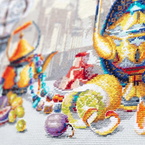 Broderikit Magic Needle "Farverigt Marokko" 40x30 cm