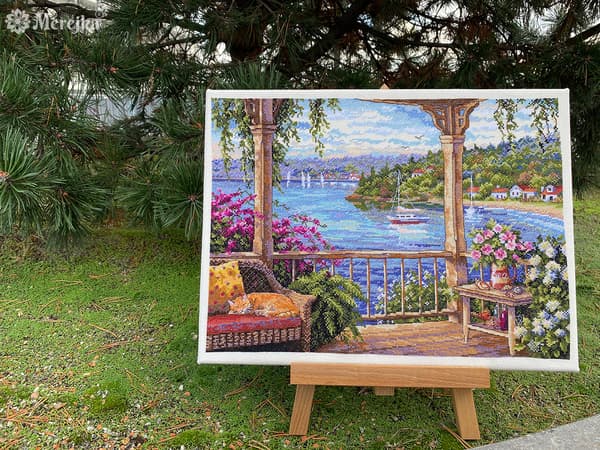 Broderikit Merejka K-184 - "Ro" 37.5x28 cm
