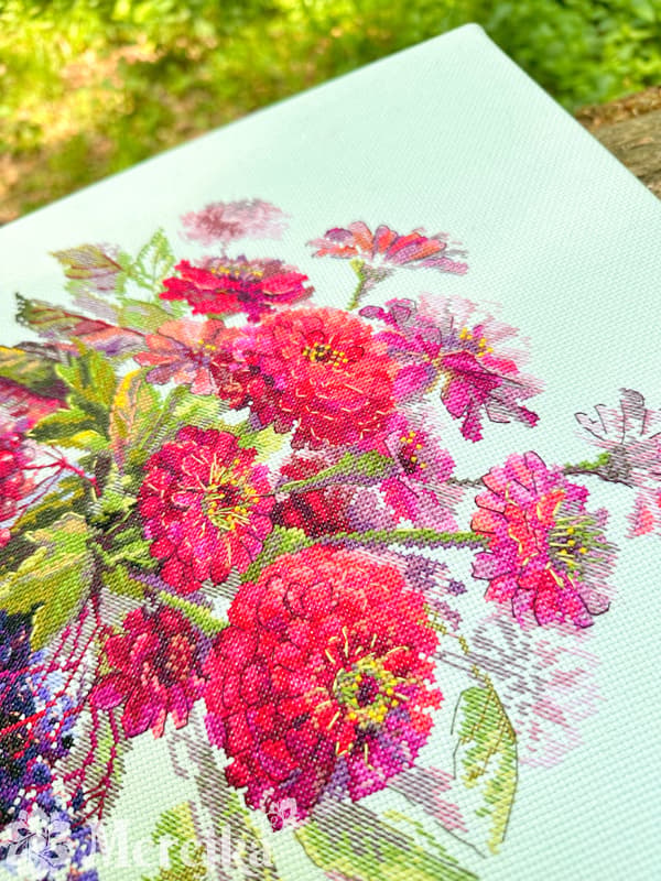 Broderikit Merejka K-221 - "Septemberfarve" 29x26.5 cm