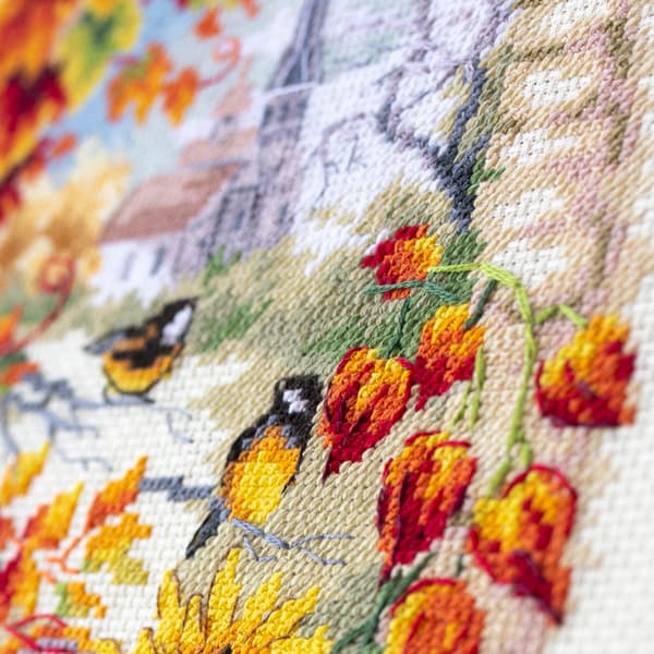 Broderisett Magic Needle "Høstfortelling" 17x27 cm
