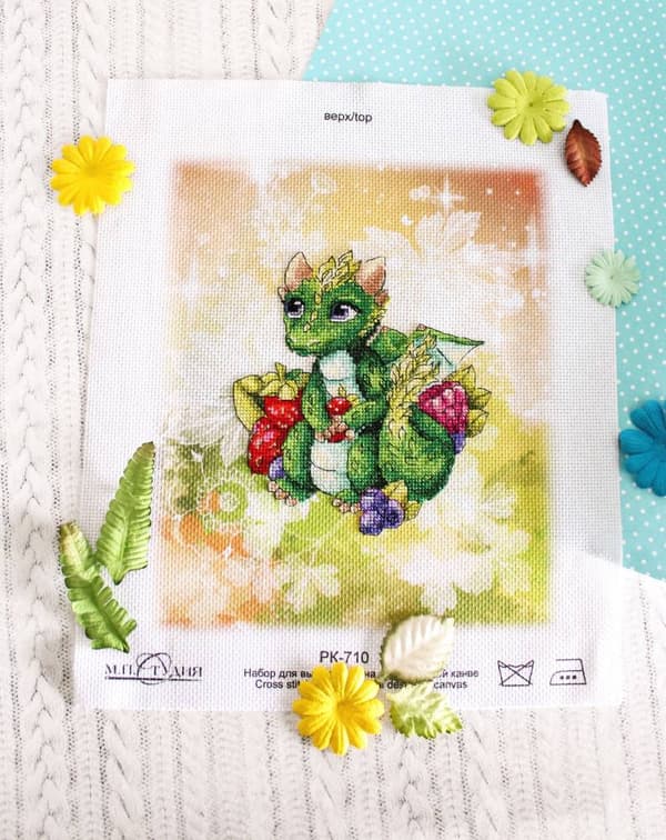 Broderisett MP Studia «Drake» 12x13 cm