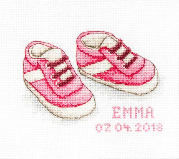 Broderisett Luca-S B1139 - "Babysko" 12.5x8 cm