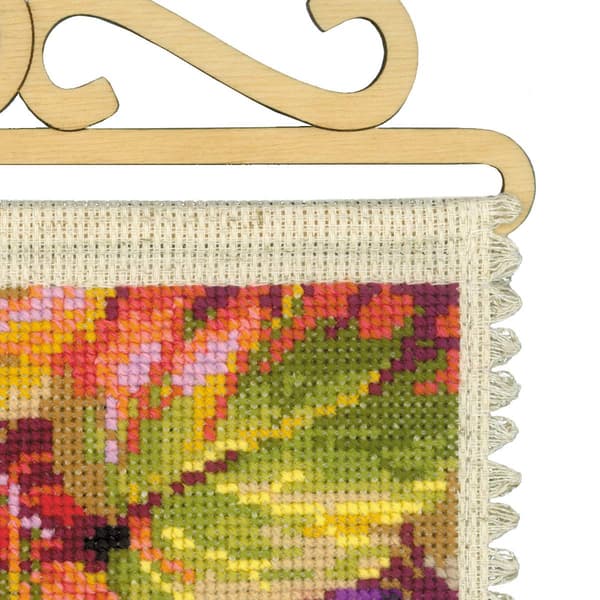 Broderikit Riolis "Brombær" 19x48 cm