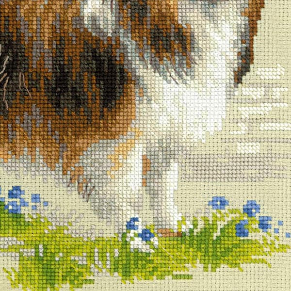 Broderisett Riolis "Sheltie" 25x25 cm