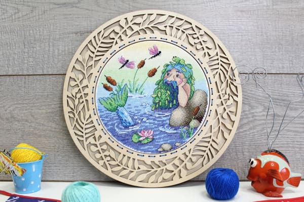 Broderikit MP Studia "Havmand" 20x20 cm