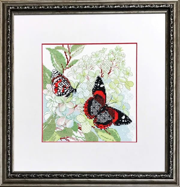 Broderikit Riolis "Sommerens glæde" 20x20 cm
