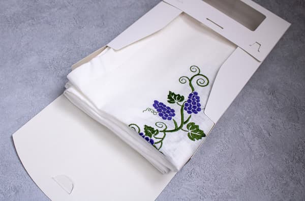 Broderikit Dug Luca-S FDM21 - "Druer" 120x150cm