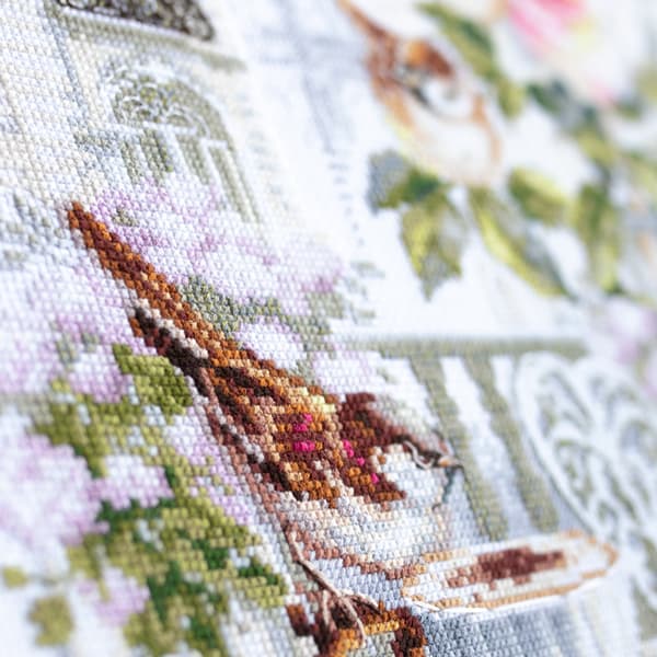 Broderisett Magic Needle "Parismorgen" 30x40 cm