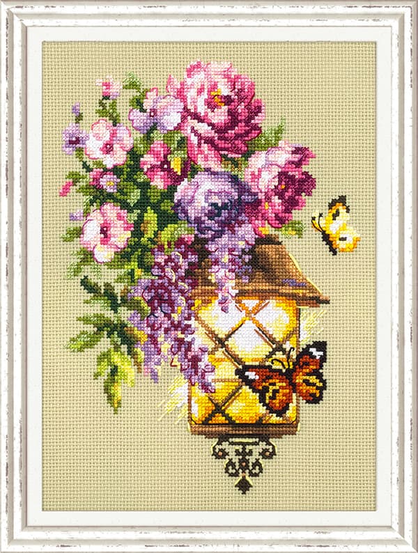 Broderikit Magic Needle "Håbets lys" 17x23 cm