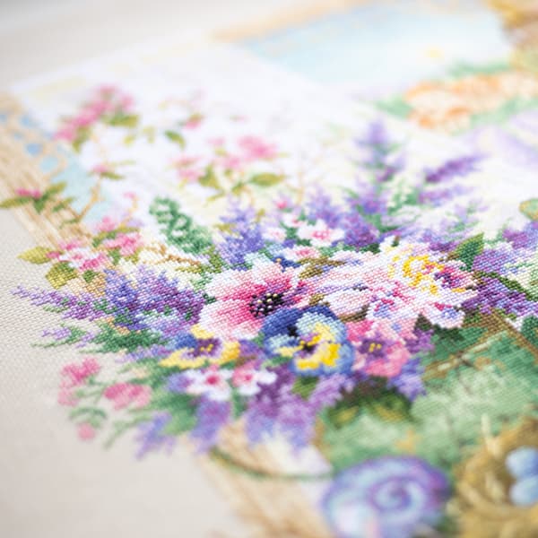 Broderisett Magic Needle "Provence-duft" 35x40 cm