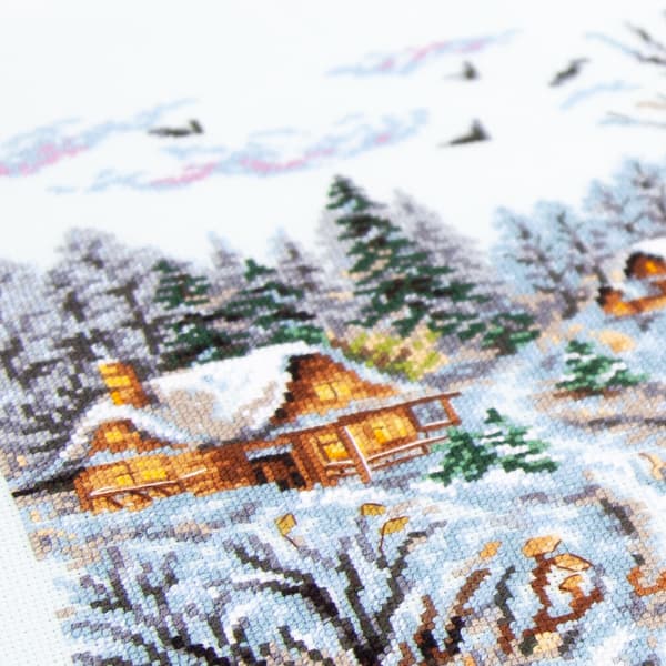 Broderikit Magic Needle "Frostig dag" 36x28 cm