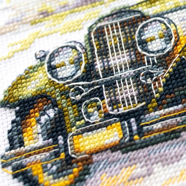 Broderikit Magic Needle "Retro stil. Klassisk" 16x20 cm