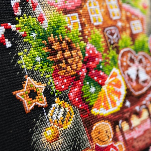 Broderikit Magic Needle "Julgodis" 18x28 cm