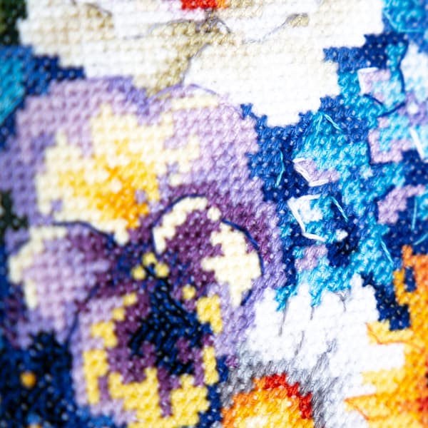 Ristipistopakkaus Magic Needle "Auringonkukkakimppu" 26x19 cm