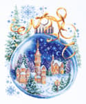 Broderikit Magic Needle "Julgranskula" 20x26 cm