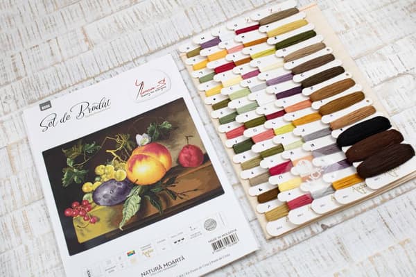 Broderikit Luca-S B593 - "Stilleben" 37x28 cm