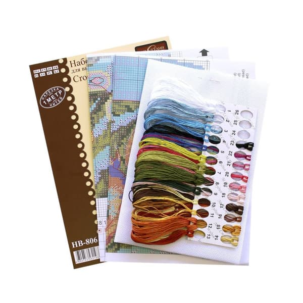 Broderikit MP Studia "Overraskelse til egernet" 16x24 cm