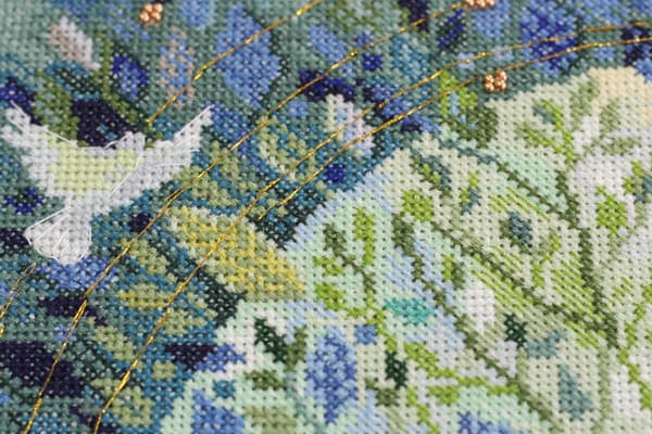 Broderikit Abris Art "Verdens træer" 30x33 cm