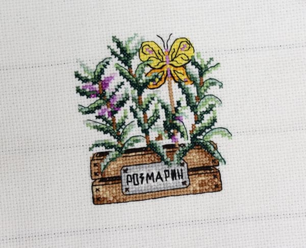 Broderikit MP Studia "Rosmarin" 9x10 cm