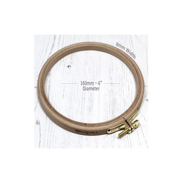 Nurge sybåge trä 16 cm