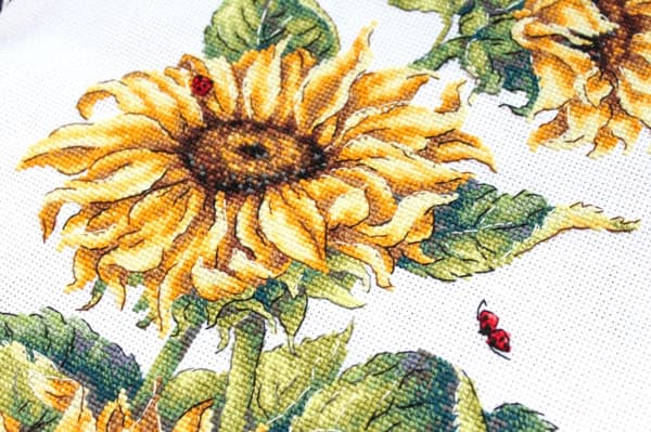 Broderisett MP Studia "Solsikker" 23x52 cm