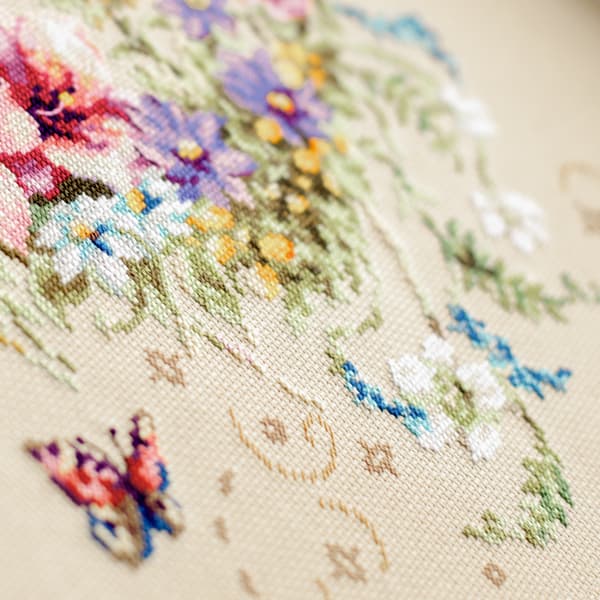 Broderikit Magic Needle "Ditt hjärtas melodi" 26x34 cm