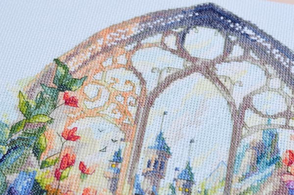 Broderikit Abris Art "Der var engang..." 30x35 cm