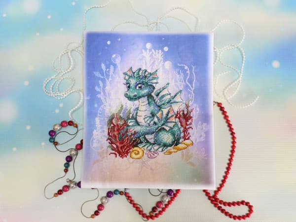 Broderikit MP Studia "Havets vogter" 13x14 cm