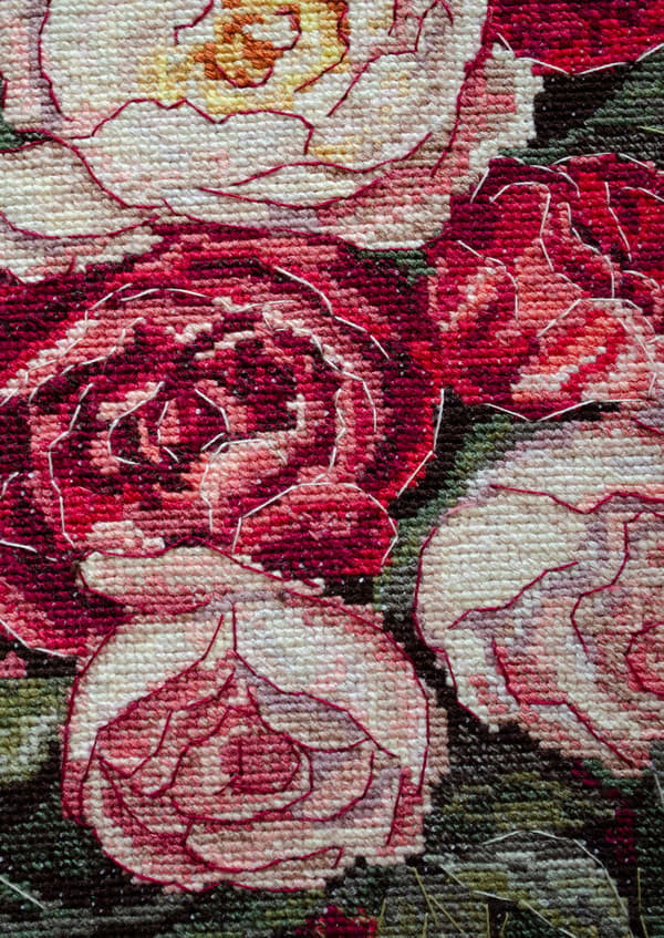 Broderikit Abris Art "Samtkänslor" 18x28 cm