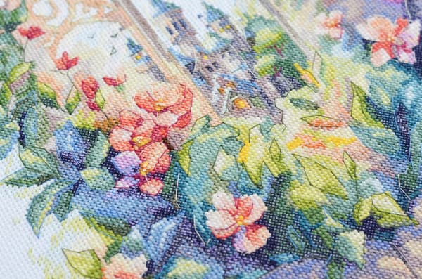 Broderikit Abris Art "Der var engang..." 30x35 cm