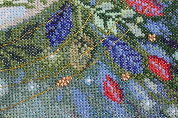 Broderikit Abris Art "Verdens træer" 30x33 cm