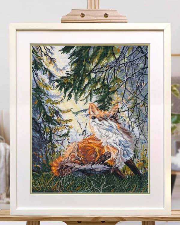 Ristipistopakkaus Oven "Auringonsäteissä" 30x40 cm