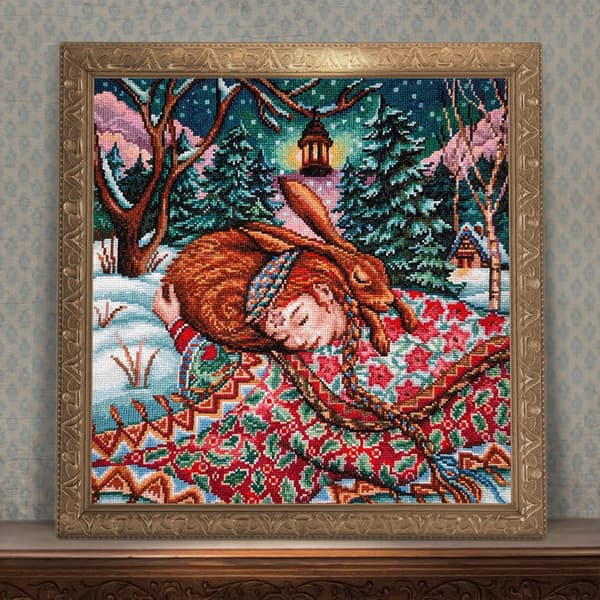 Broderikit RTO "Varma drömmar" 30x30