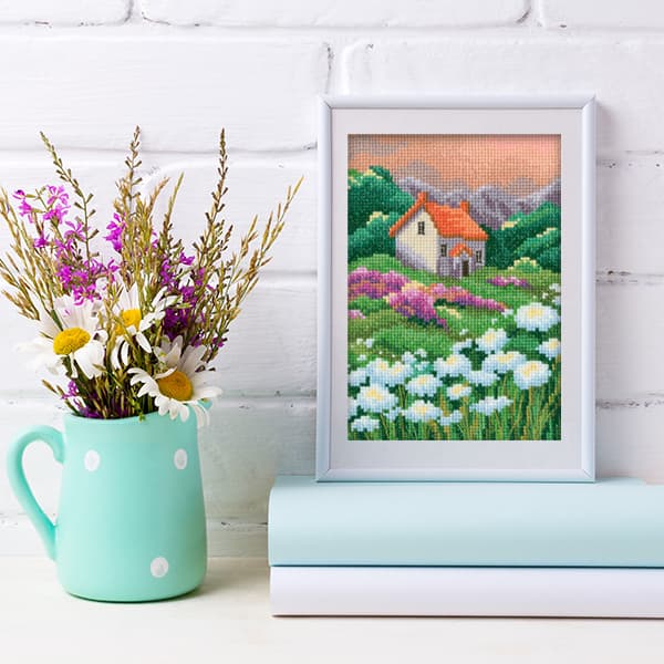 Broderisett RTO "Sommerfarger" 12x17 cm