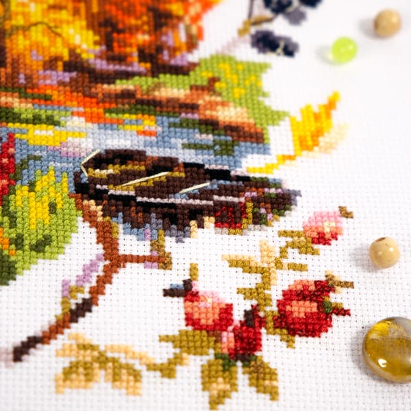 Broderikit Magic Needle "Efterårselegi" 21x26 cm
