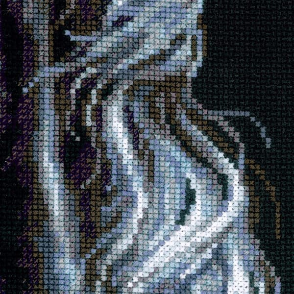 Broderikit Riolis "Brud gennem månen" 30x45 cm