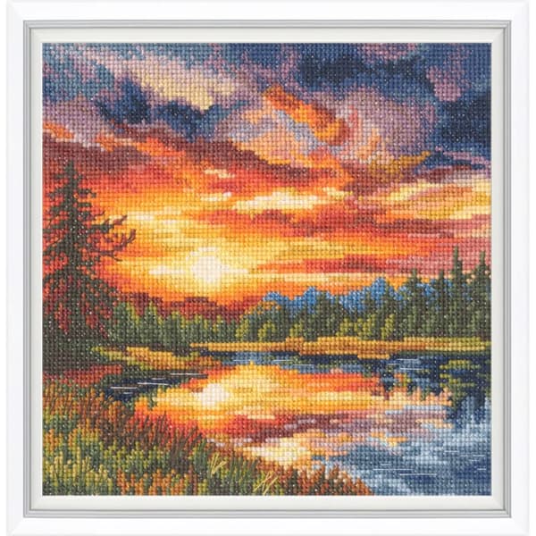 Ristipistopakkaus RTO "Auringon väri" 15.5x15.5 cm