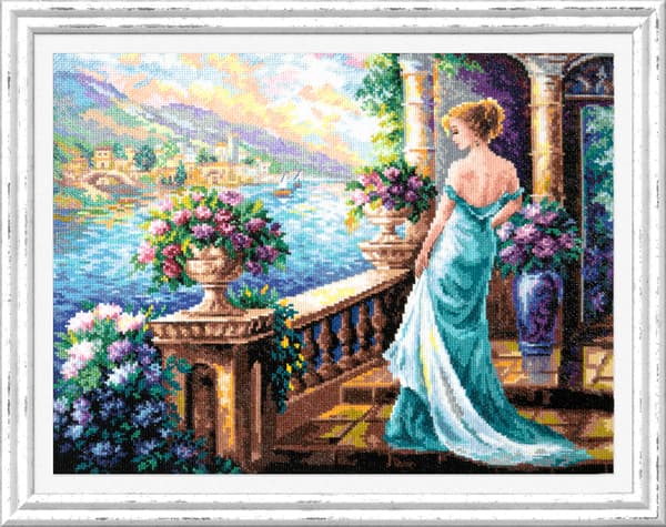 Broderikit Magic Needle "Min gudinde" 40x32 cm