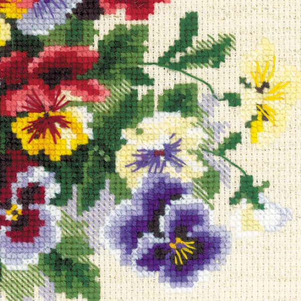Broderisett Riolis "Tankeblanding" 20x20 cm