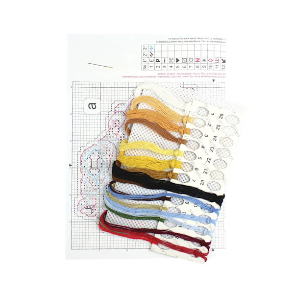 Broderikit plastic canvas MP Studia "Pengagroda" 11x9 cm