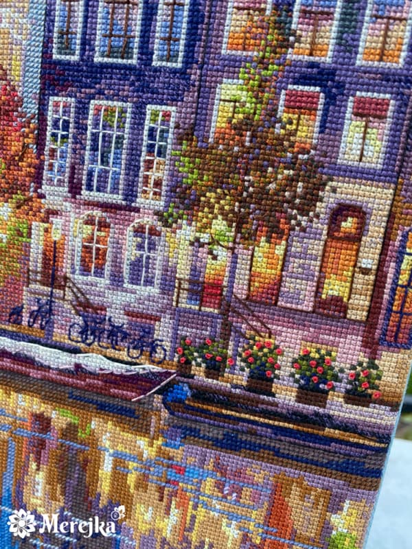 Broderisett Merejka K-232 – «Amsterdam» 39x30 cm