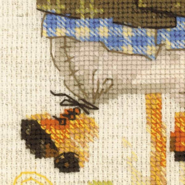Broderikit Riolis "Välkommen!" 21x30 cm
