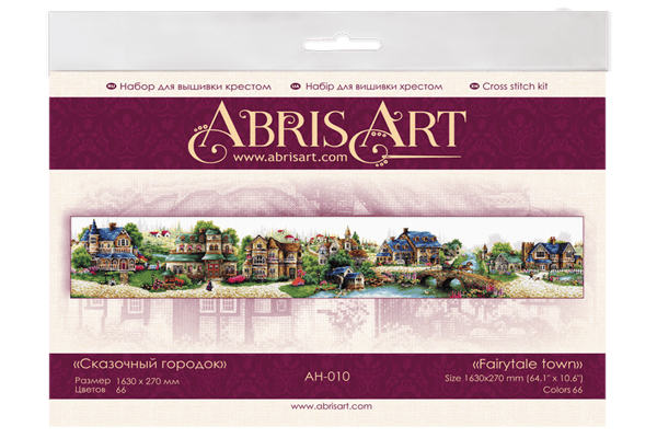 Broderikit Abris Art "Sagostad" 163x27 cm