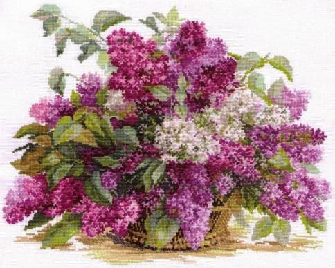 Broderisett Alisa "Sirene" 41x32 cm